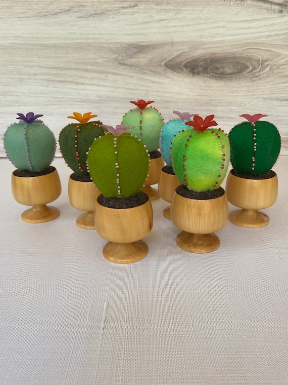 Barrel Cactus Pincushion - Etsy