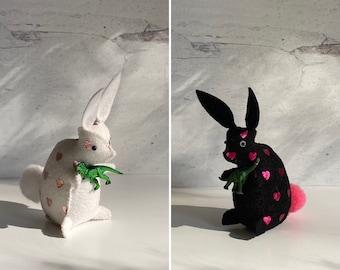 Felt Bunny KIT ~ Make Your Own Dinosaur Bunny