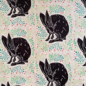Spring Hare Fabric