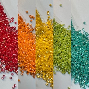 Miyuki Delica Beads Opaque AB 11/0