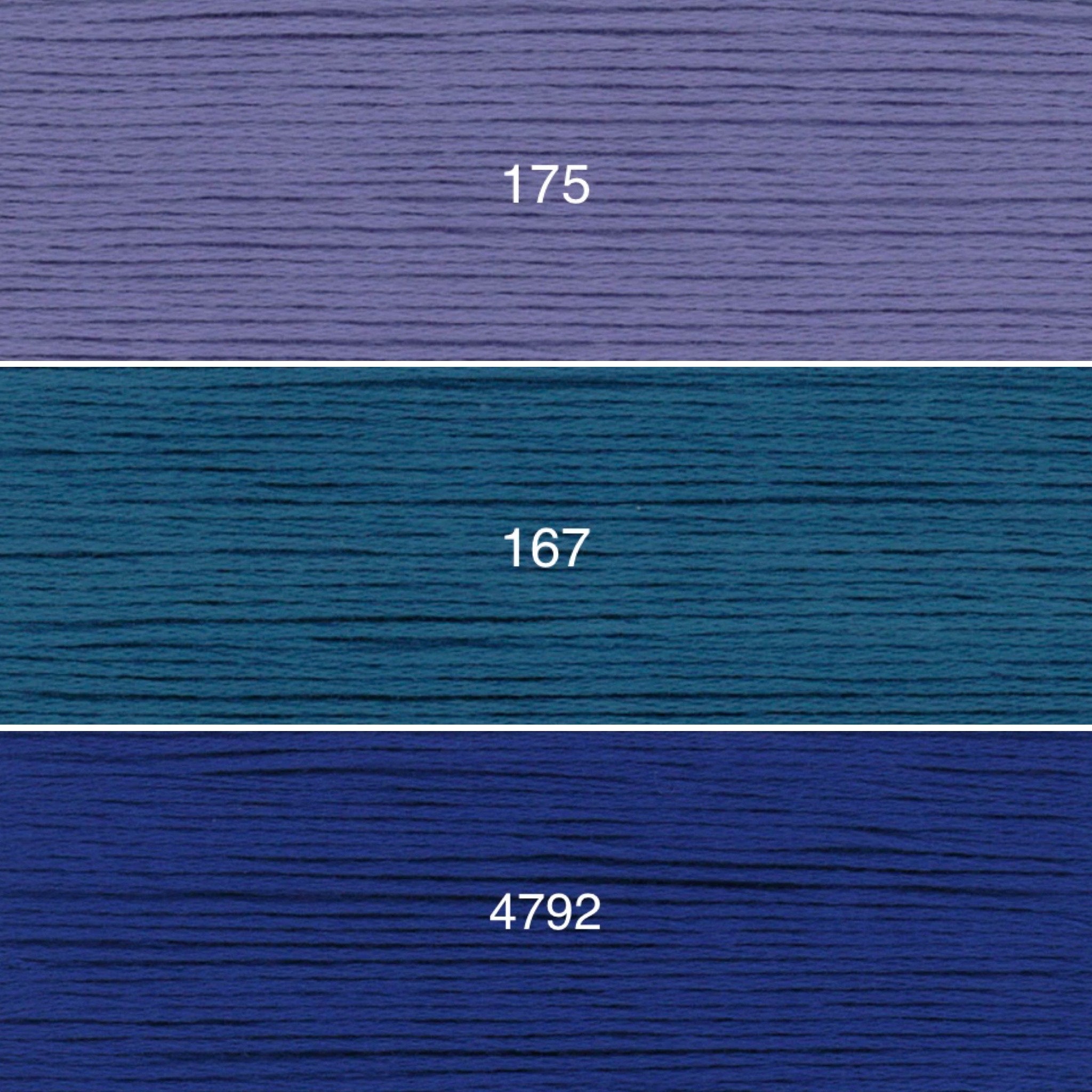 aaa Cosmo Embroidery Floss Blues - Etsy