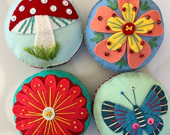 Pages Mushroom Pin Cushion Online Class Now Available