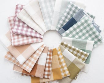Camp Gingham Fabric by the 1/4 Yard