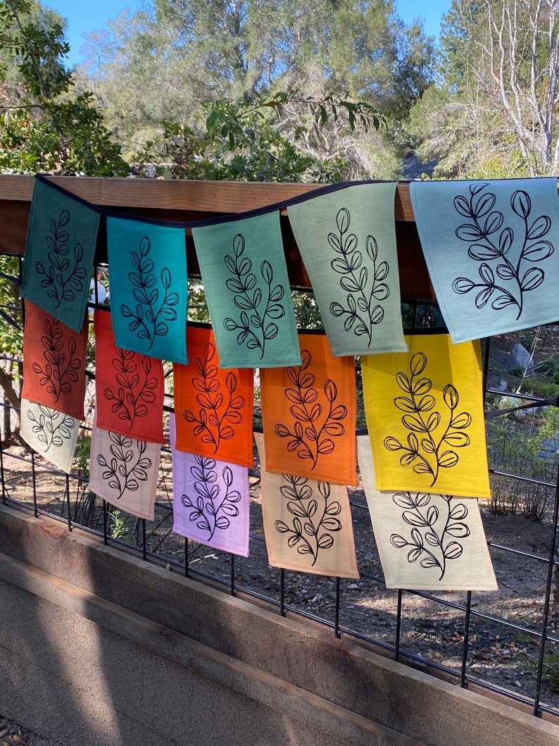 Spring Sprigs Garden Flags/Bunting image 1