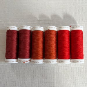 Redwork Sampler ~ Sulky Cotton Petites Palettes