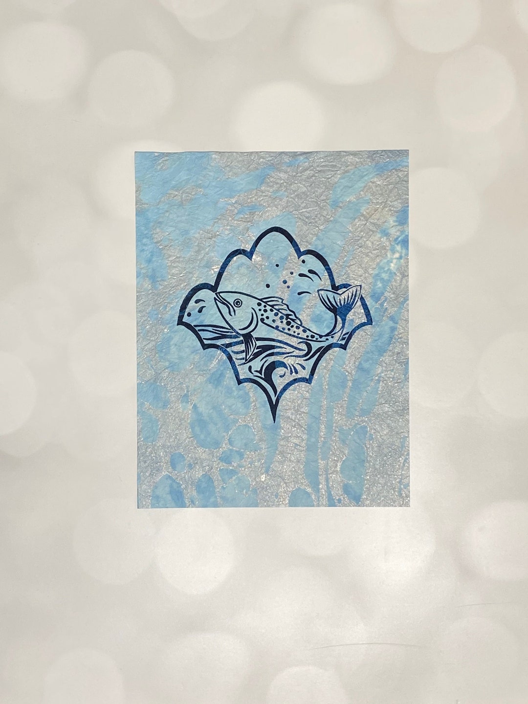 Stream - Handmade Original Linocut Print - Etsy