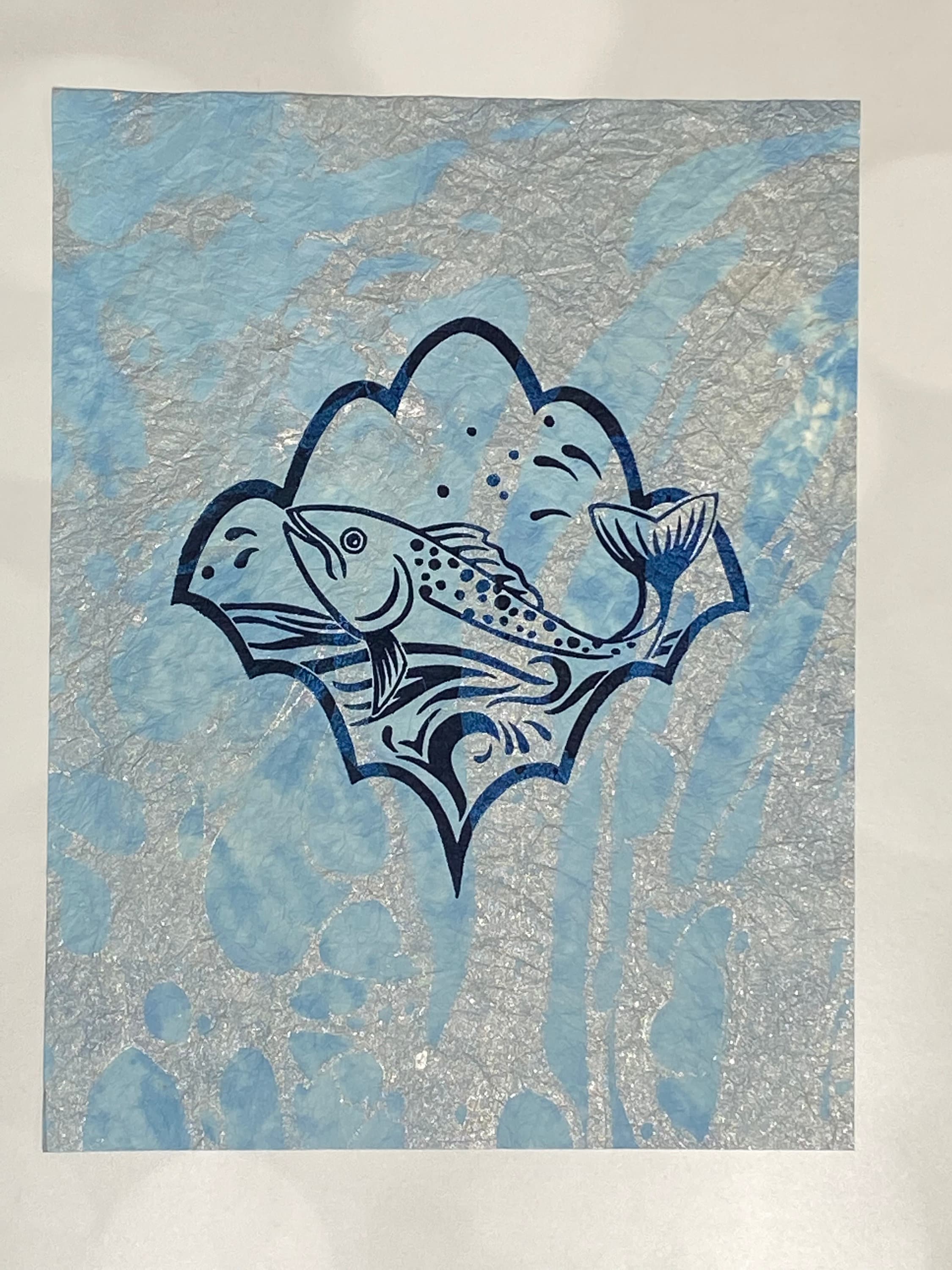 Stream - Handmade Original Linocut Print - Etsy