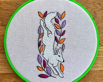 Fox Embroidery Kit