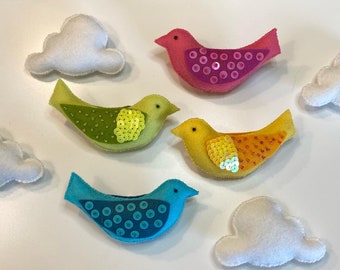 Rainbow Birds KIT ~ Make Your Own Rainbow Birds