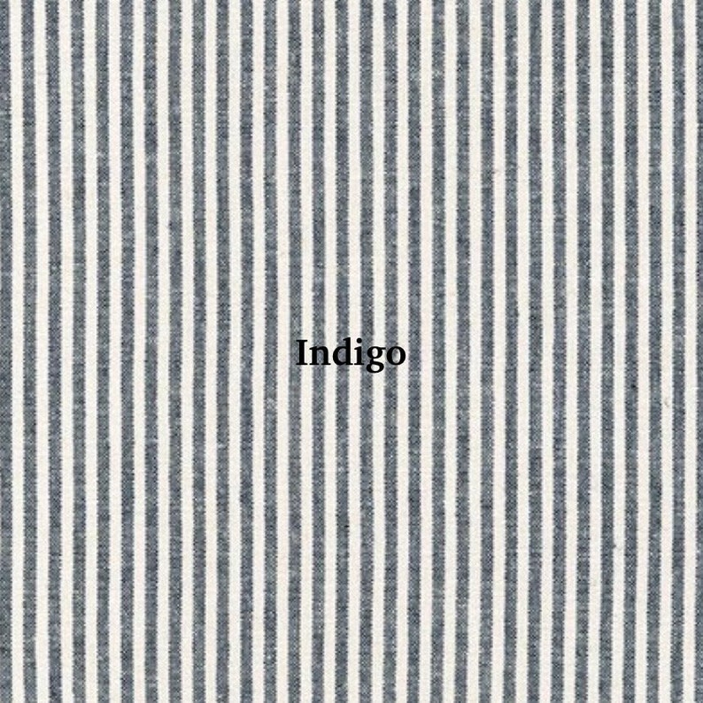 Essex Linen Stripe Classic Wovens by the 1/2 Yard image 9