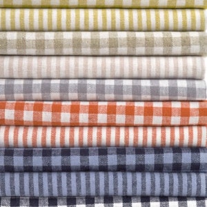Essex Linen Stripe Classic Wovens by the 1/2 Yard image 1