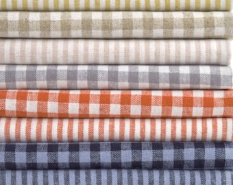 Essex Linen Stripe Classic Wovens by the 1/2 Yard