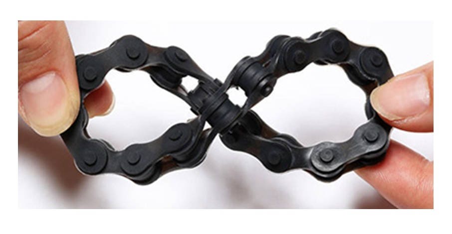 Bicycle Chain Bracelets  Silicone Bike Chains
