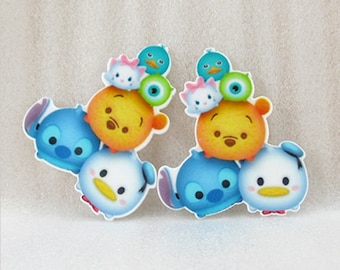 Disney Tsum Tsum Flat Back Planar Resin Charm Cabochon