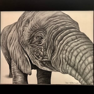 Elephant ORIGINAL DRAWING