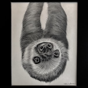 Luiaard ORIGINELE TEKENING