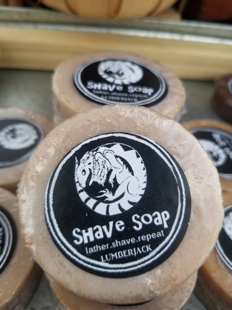Thick Luxurious Old School Shave Soap With Argan Unscented Etsy