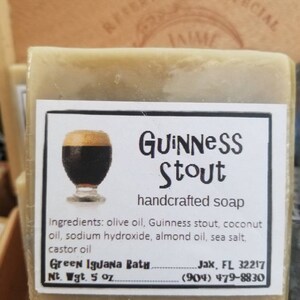 Guinness Stout Handcrafted Handmade Soap image 2