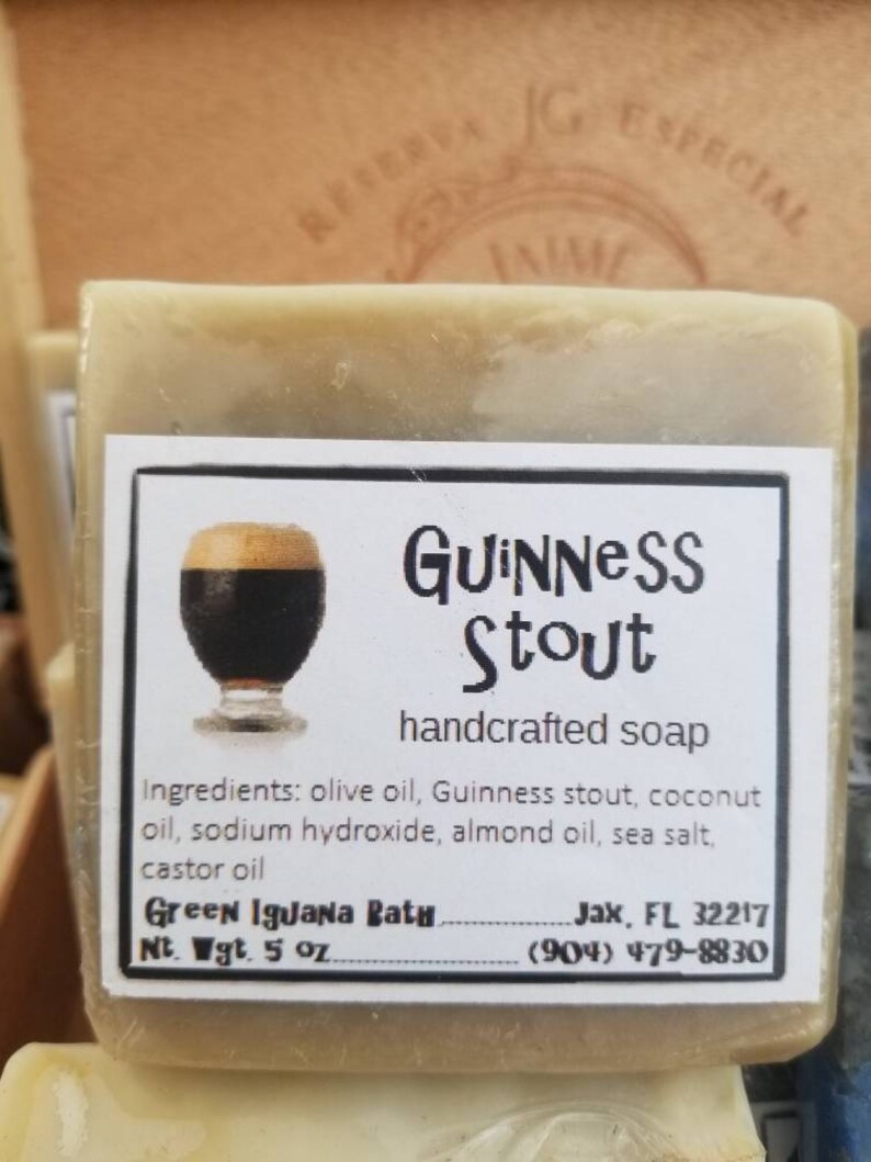 Guinness Stout Handcrafted Handmade Soap image 2