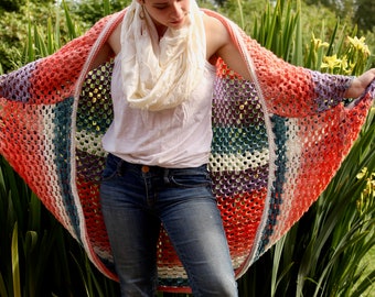 Boho Kimono Cardigan Pattern