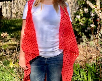 Easy Waterfall Cardigan