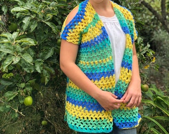 Summer Isle Crochet Cardigan