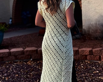 CROCHET PATTERN PDF | Kalina Crochet Duster Cardigan Pattern