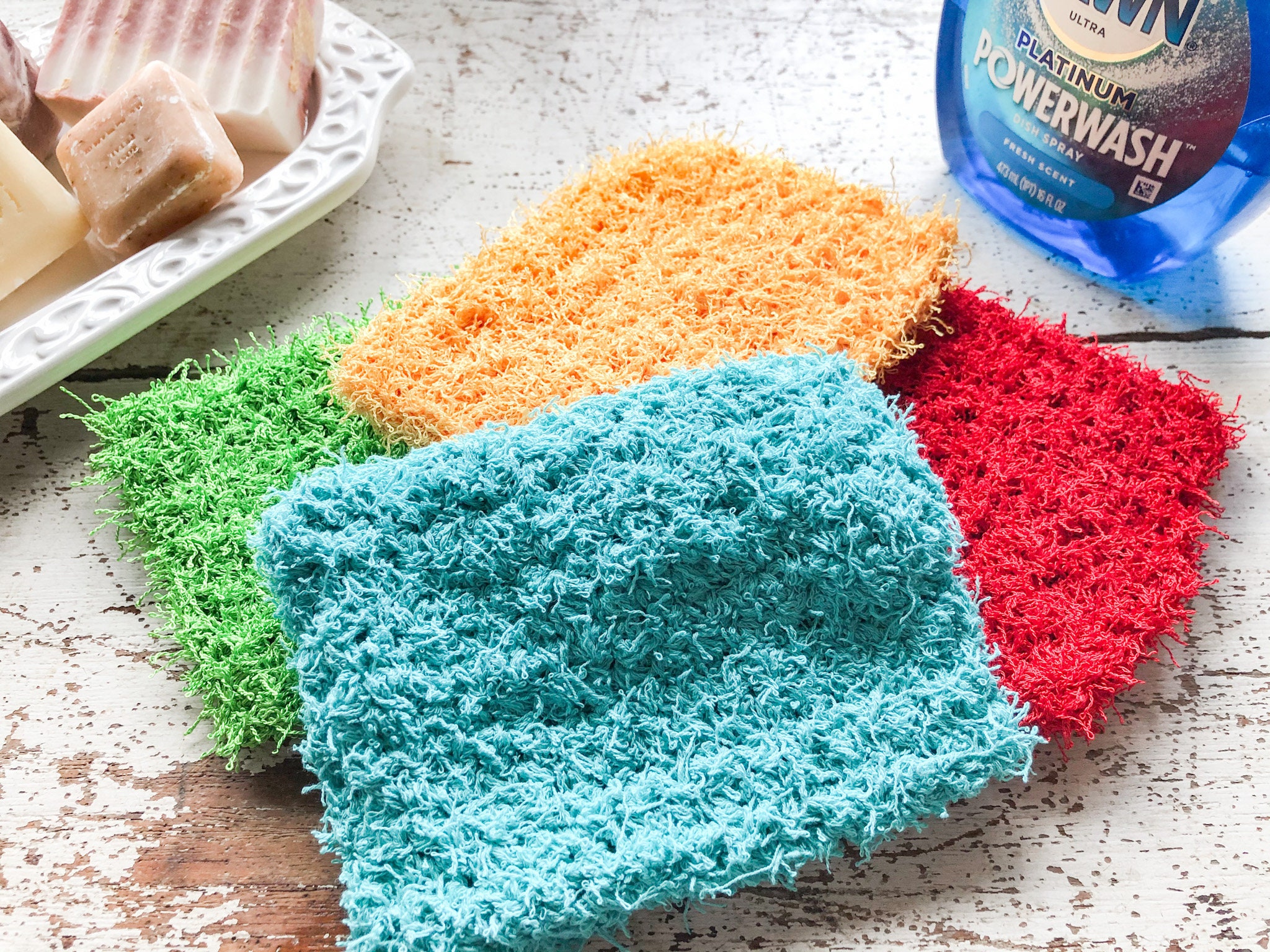 30 Dish Scrubber Crochet Patterns for a Practical, Eco-Friendly Kitchen 15 Quick Thick Dish Scrubby Crochet Pattern
