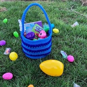 Easy Crochet Easter Basket