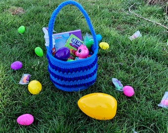 Easy Crochet Easter Basket
