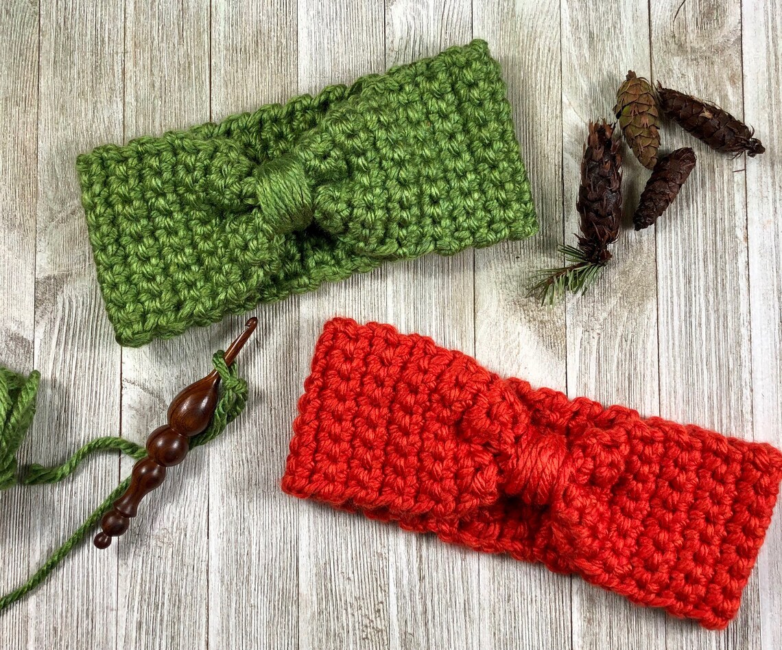 Easy Crochet Head Warmer Etsy