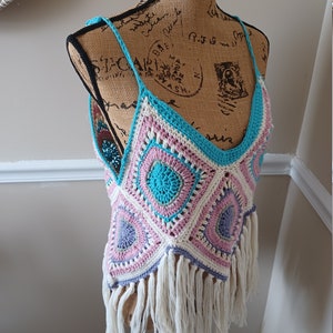 Bohemian Fringe Tank
