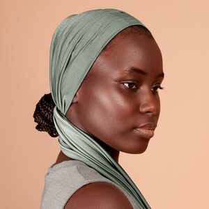 Lime Cream, Boho Head Wrap, Wide Hair Wrap, Multipurpose