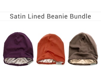 Satin Lined Beanie Bundle Buy