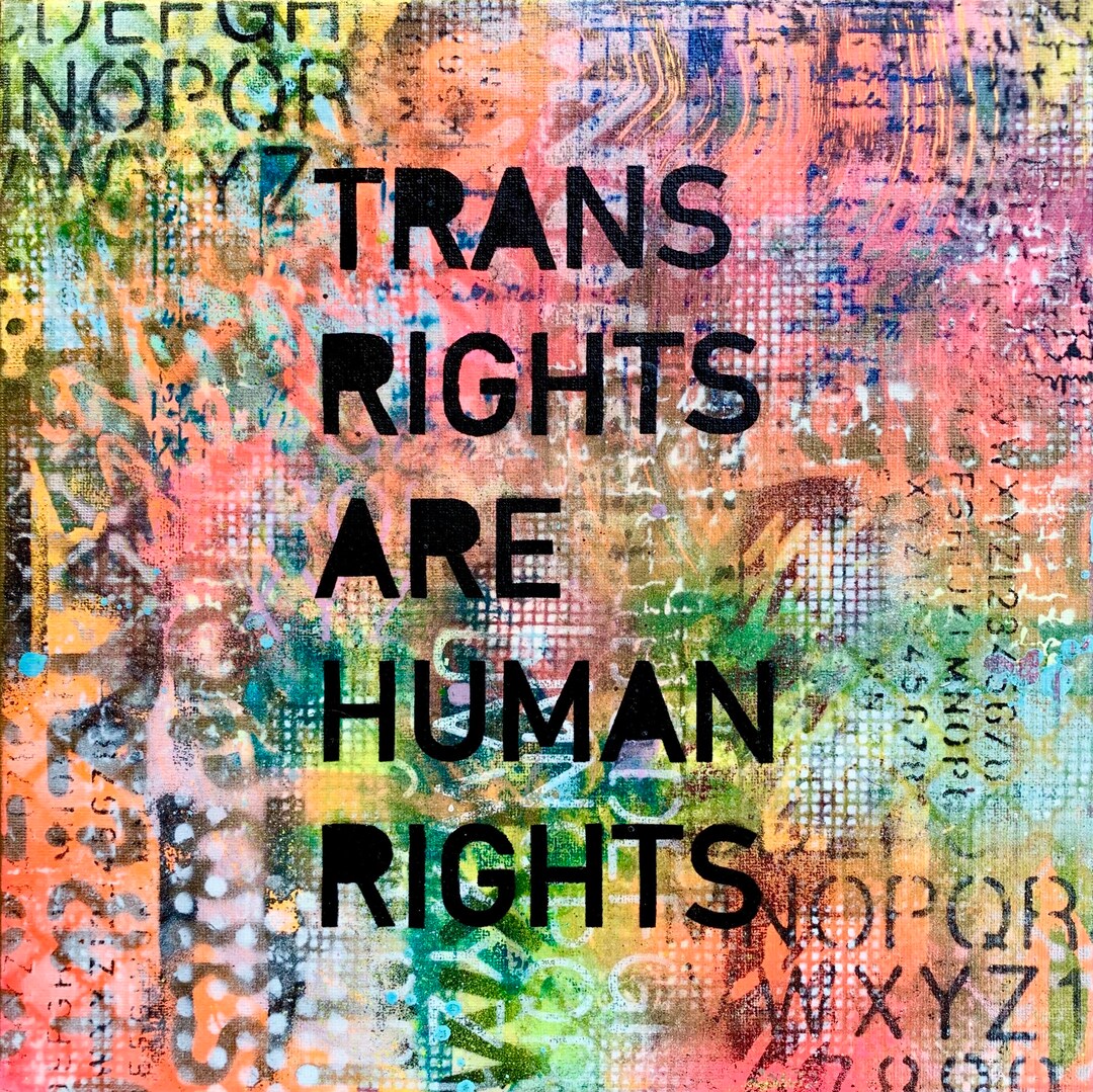Trans Rights Are Human Rights Vol. 2 Etsy