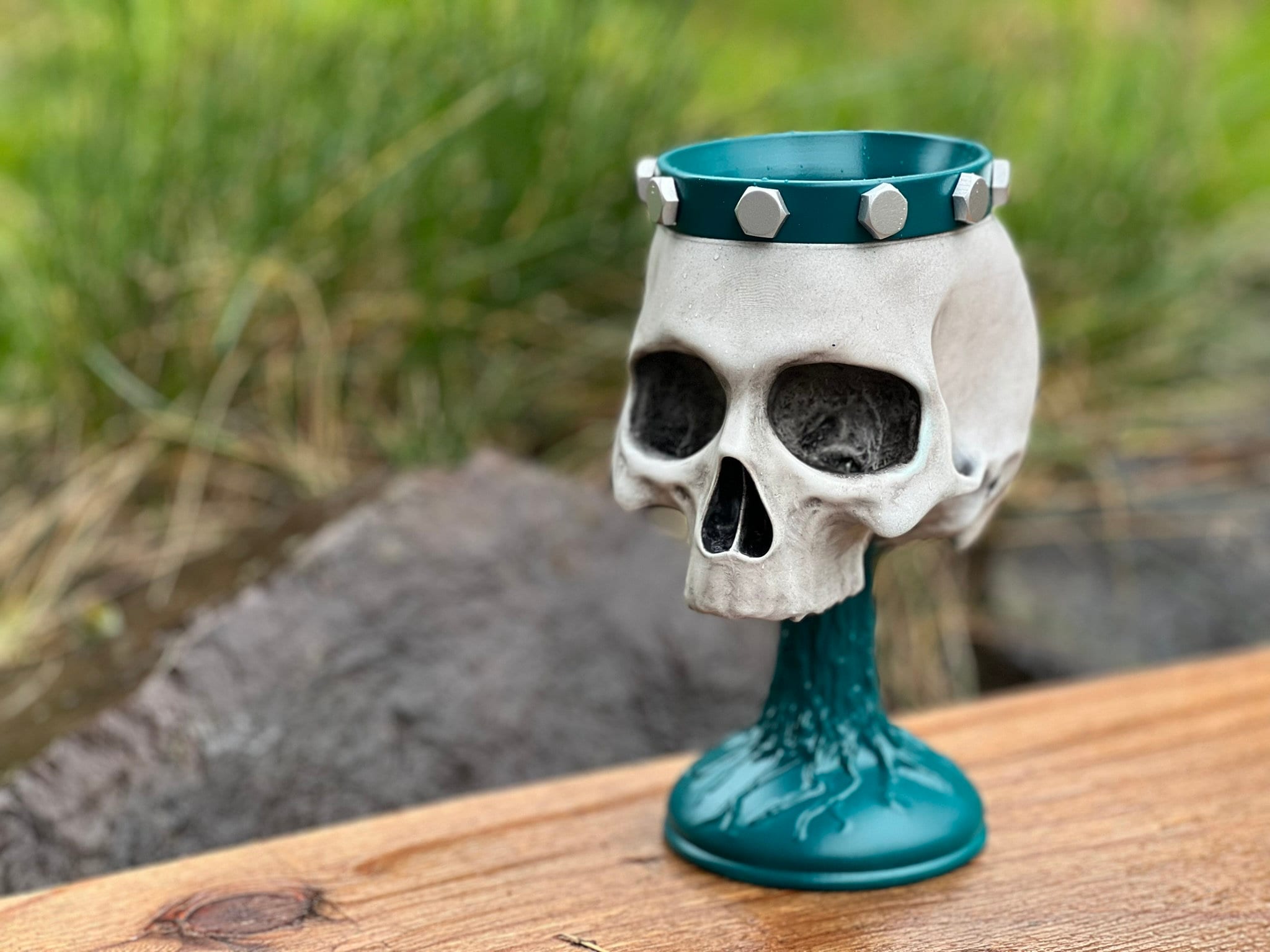 Trivia Murder Party Skull Chalice - Etsy