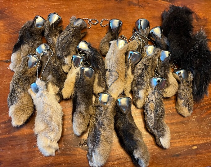 Lucky Rabbits Foot real Etsy