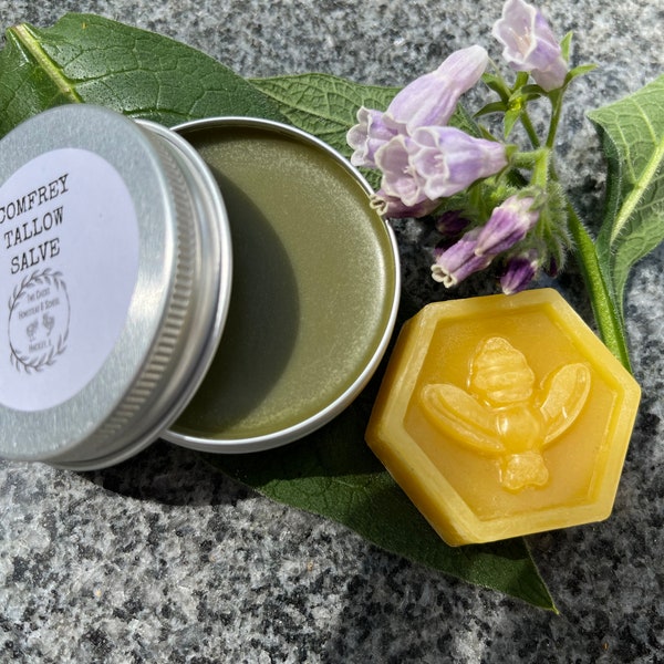 Comfrey Tallow Salve Balm