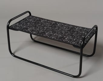 black and white cat LOUNGER 2nd version