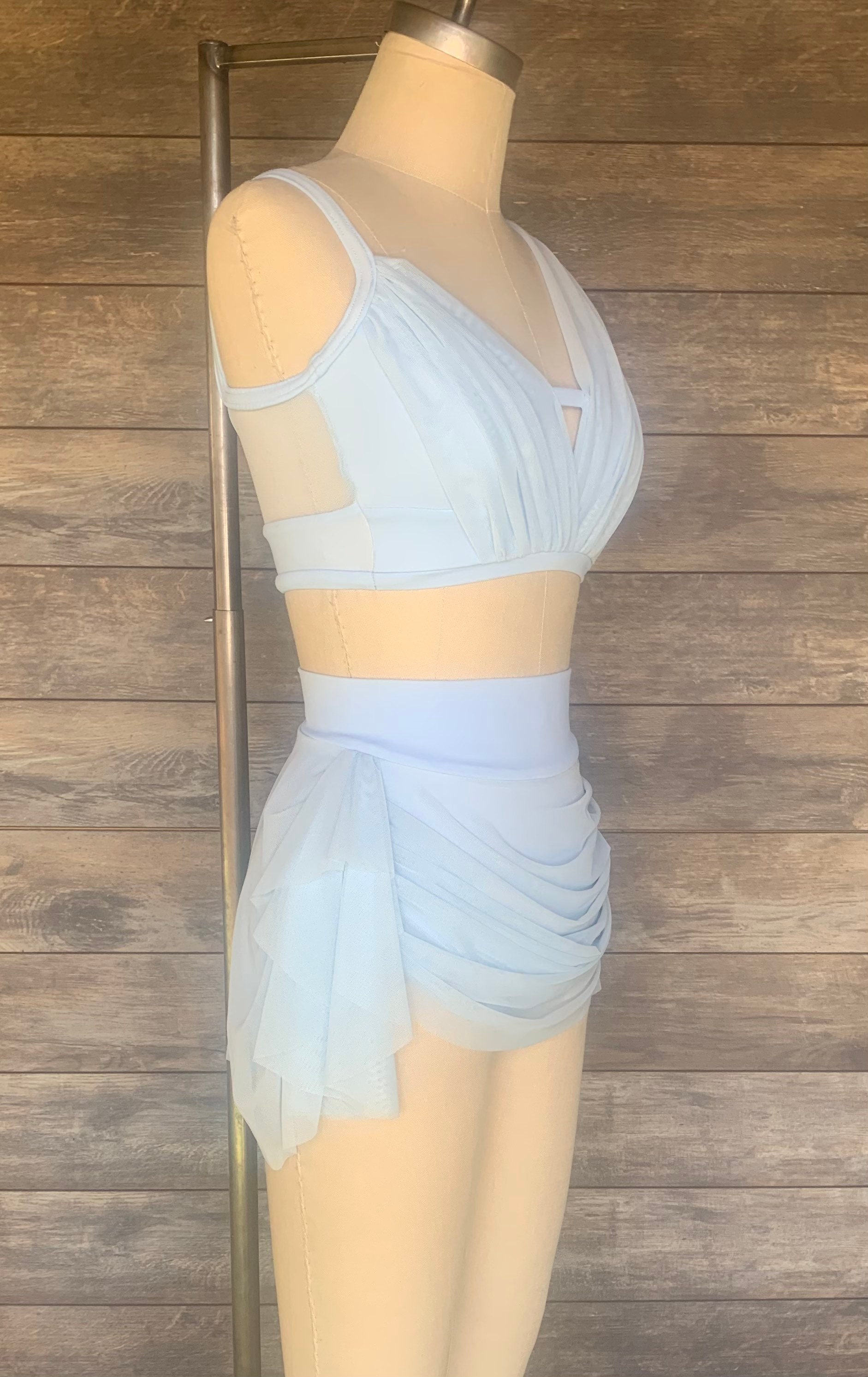 【フラメンコ衣装】ブルー MAKIS COSTUMES 上下セット ツーピース 美品 社交ダンス フラメンコ ツーピース 上下セット 5968 - メルカリ