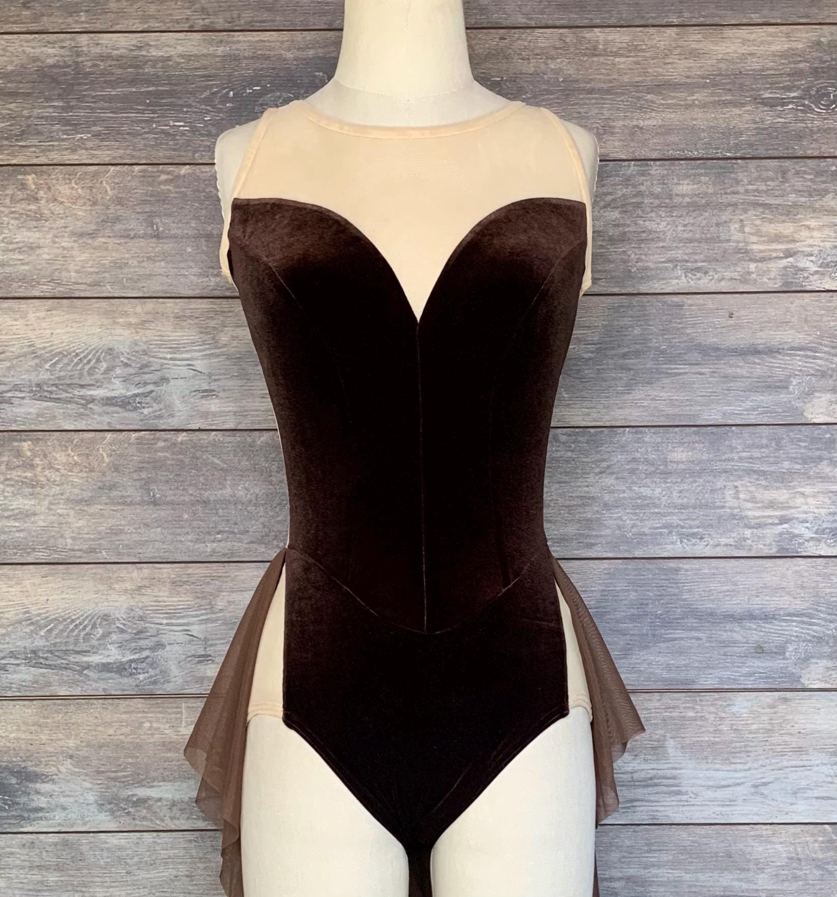 Brown Lyrical Dance Costume - Etsy