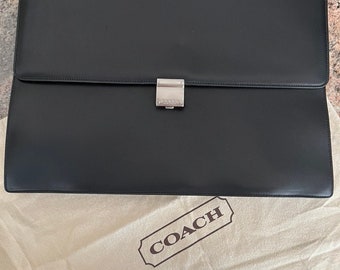 Coach bridal Executive Attache/briefcase Black 