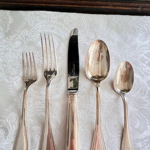 Christofle Sterling Couteaux de table Manche Metal Argente, Malmaison pattern