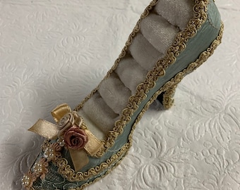 Victorian Shoe Shaped Ring Holder