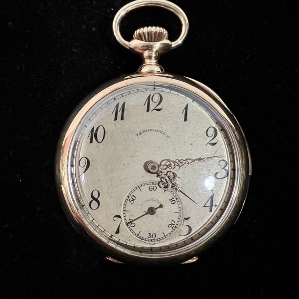 Patek Philippe and Ce., T Kirkpatrick and Co., 1900 18kt pocket watch, PHENOMENAL