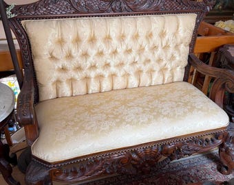 Italian Baroque Style Settee, reproduction