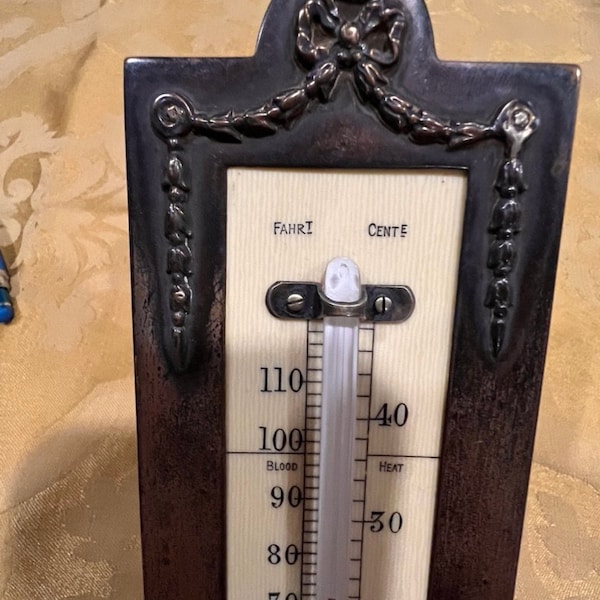 Mappin & Webb Ltd., Tabletop Thermometer, Ca. 1890