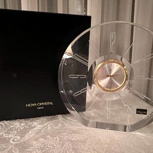 Hoya Crystal Clocks - Etsy