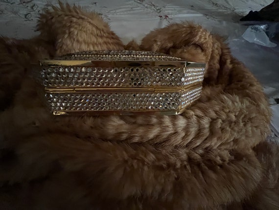 Finesse La Model Patterned Crystal Evening Bag/Bo… - image 7