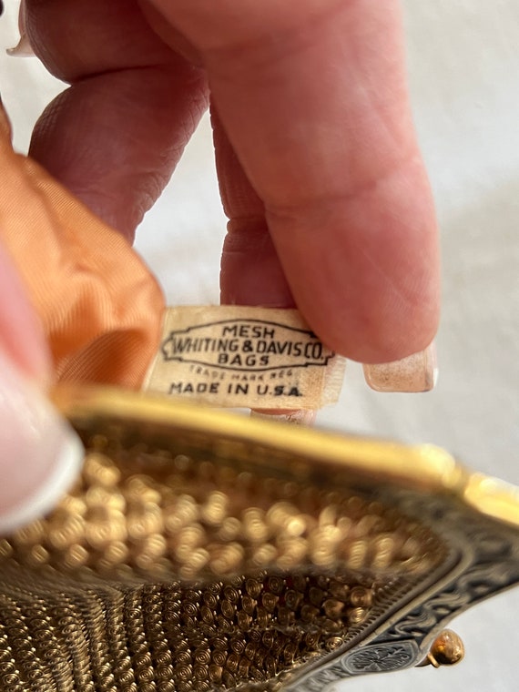 Whiting and Davis Mesh Bag, Circa 1950 - image 8